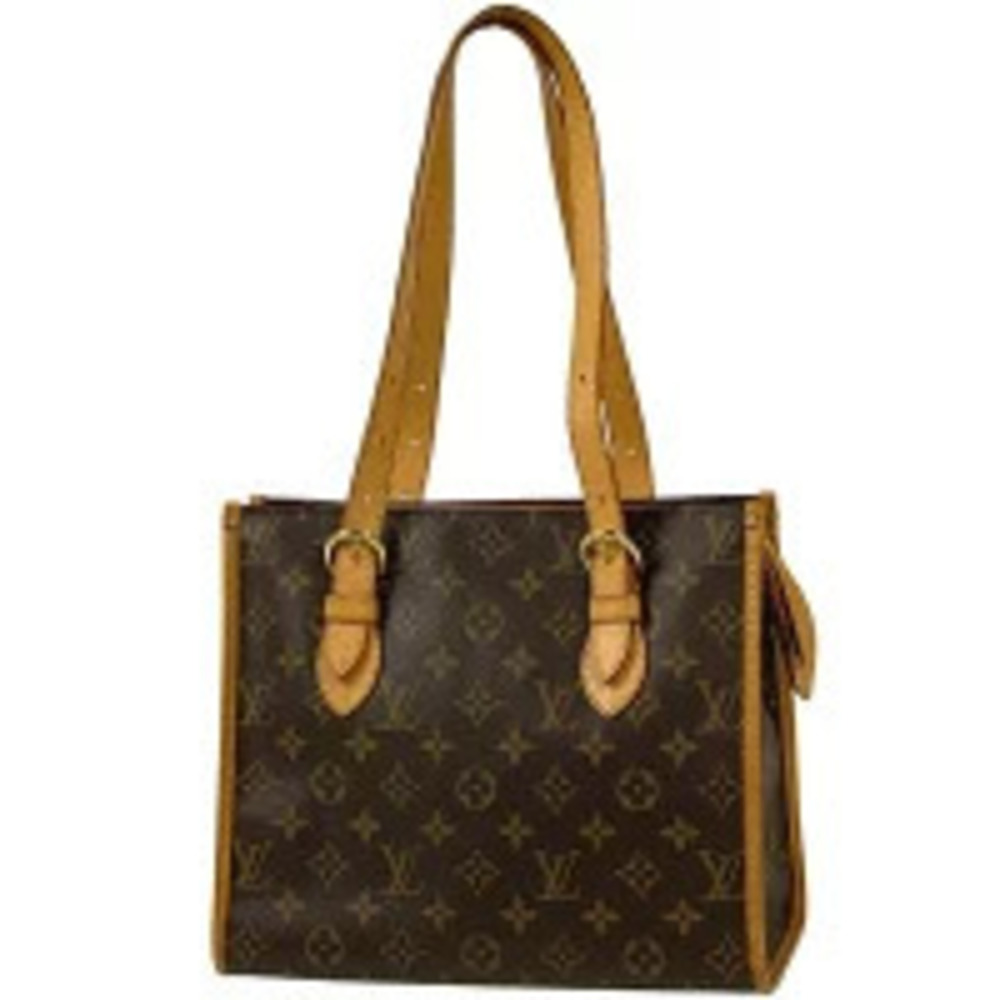 Louis Vuitton Popincourt Shoulder Bag Handbag Monogram Brown